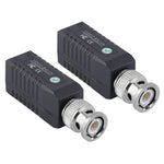 2個セット CCTV ツイスト BNC シングルチャンネル パッシブビデオバラン トランシーバー、203A