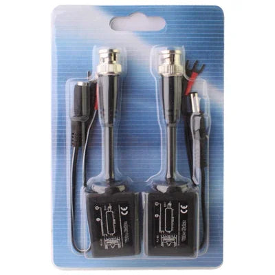 2個セット パッシブビデオバラン CCTV ネットワーク UTP BNC