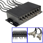 8チャンネルCCTV BNCサージアレスタ サージプロテクター装置 (CoaxJK/ V8), CoaxJK/ V8