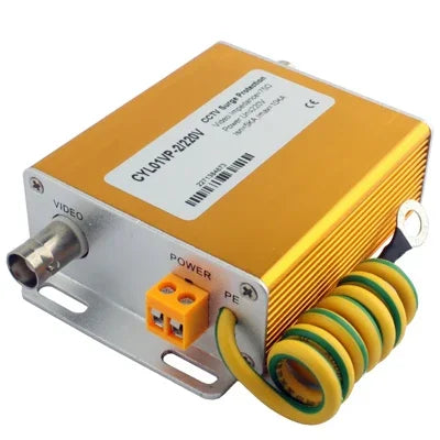 220V 2イン1電源ビデオ信号セキュリティサージ保護アレスタ, 220V 2イン1