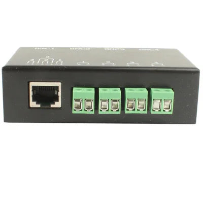 4チャンネルパッシブビデオBNCからUTP RJ45バラン送受信機, QC204
