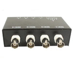 4チャンネルパッシブビデオBNCからUTP RJ45バラン送受信機, QC204