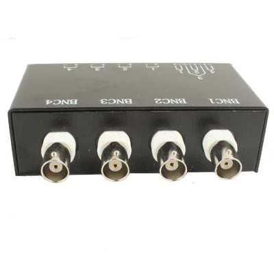 4チャンネルパッシブビデオBNCからUTP RJ45バラン送受信機, QC204