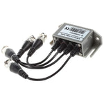4チャンネルビデオ（BNC）からUTP（RJ45）ビデオバラン