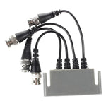 4チャンネルビデオ（BNC）からUTP（RJ45）ビデオバラン