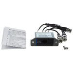 4チャンネルビデオ（BNC）からUTP（RJ45）ビデオバラン