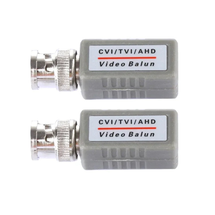 2個セット 202E-HD CVI/TVI/AHD 1CHパッシブビデオバラン同軸アダプター, 202E-HD