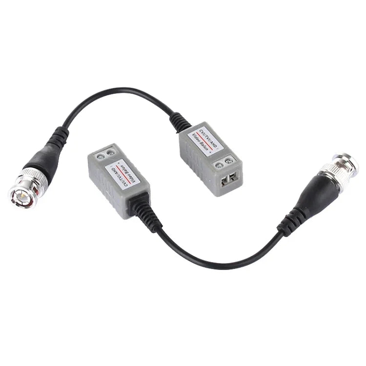 2個セット HD 202P同軸CVI/TVI/AHD 1CHパッシブ送受信機ビデオバラン, 202P