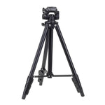 YUNTENG VCT-681 138cm SLR / マイクロSLR / デジタルカメラ用三脚スタンド、4段折りたたみアルミ脚、Canon / Nikon / Panasonic / Pentax / Casio / Sony / Fuji対応（耐荷重：3kg）