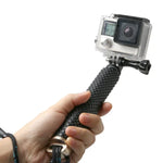 手持ち49cm伸縮ポールモノポッド GoPro、Insta360、DJIおよびその他のアクションカメラ用、最大長さ：49cm（レッド）、最大長さ：49cm（ブルー）、最大長さ：49cm（ゴールド）、最大長さ：49cm（グリーン）
