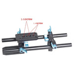 YEANGU YLG1005B 15mm シンプルスタンドレールロッド SLRカメラ用、YLG1005B