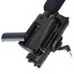 TAKSTAR SGC-598 プロ用写真撮影インタビュー専用マイク DSLR & DVカムコーダー用