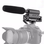 SGC-598 コンデンサ録音マイク プロ用写真撮影インタビュー専用マイク DSLR & DVカムコーダー用