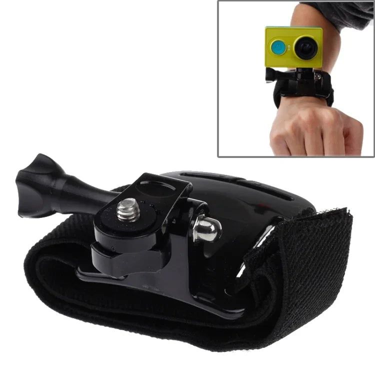 GP110 アームベルト / リストストラップ + コネクターマウント GoPro、Insta360、DJIおよびその他のアクションカメラ用、GP110