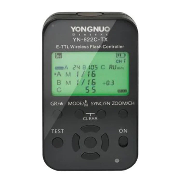 YONGNUO YN-622C-TX Canon用ワイヤレスTTLフラッシュコントローラ送信機、YN-622C-TX