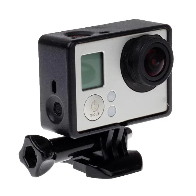 標準保護フレームマウントハウジング GoPro Hero4 / 3+ / 3用、各種マウントハードウェア付き