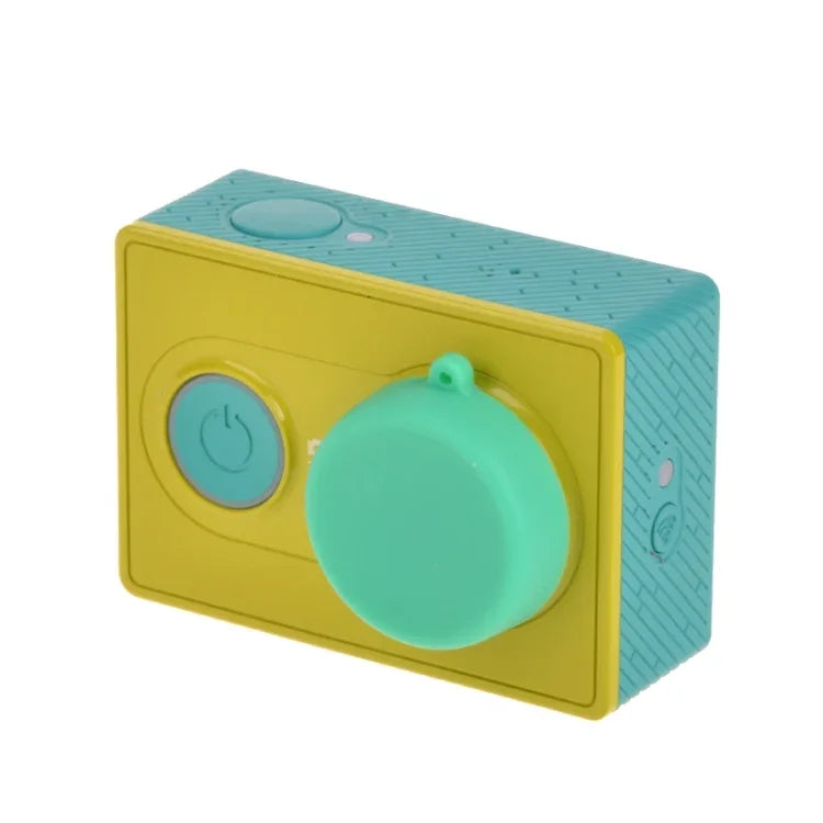 Xiaomi Yi / GoPro Hero4 / 3+ / 3用シリコンレンズキャップ、グリーン