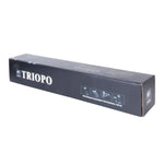 Triopo C-158+KJ-1 調節可能ポータブルアルミ合金三脚、C-158+KJ-1（ブラック）
