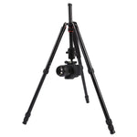 Triopo MT-2804C 調節可能なポータブルアルミニウム三脚 NB-2Sボールヘッド付き Canon Nikon Sony DSLRカメラ用, MT-2804C（ブラック）, MT-2804C（ゴールド）