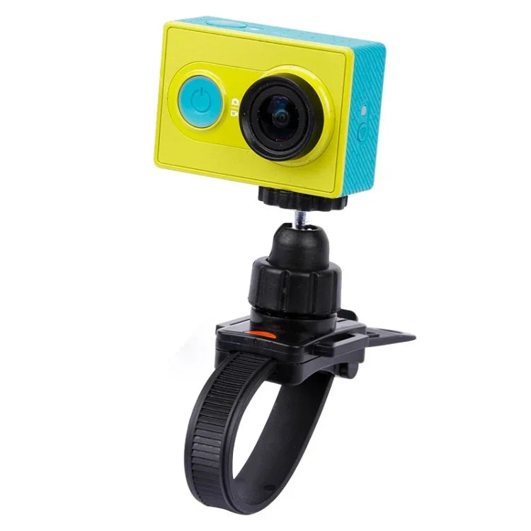 GoPro HERO4 / 3+ / 2 & 1、XiaoMi YI、SJCAM SJ4000 / SJ5000 / SJ6000 / SJ7000 / Kjstarスポーツカメラ用ヘッドストラップ / ヘルメット帽付きカメラマウント三脚ホルダー