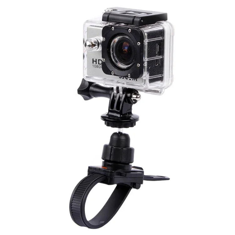 GoPro HERO4 / 3+ / 2 & 1、XiaoMi YI、SJCAM SJ4000 / SJ5000 / SJ6000 / SJ7000 / Kjstarスポーツカメラ用ヘッドストラップ / ヘルメット帽付きカメラマウント三脚ホルダー
