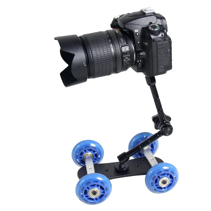 YELANGU YLG0105B ミニスケールカメラドーリートラックカー Canon / Nikonカメラ / DSLRカメラ用、YLG0105B
