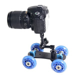 YELANGU YLG0105B ミニスケールカメラドーリートラックカー Canon / Nikonカメラ / DSLRカメラ用、YLG0105B