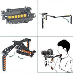 YELANGU YLG0107D Rig I 多機能ハンドル カメラショルダーマウント DSLRカメラ / ビデオカメラ用