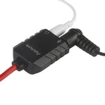 Aputure 3.5mmオーディオY型オスから2つのメスヘッドセットマイク分配ケーブル、3.5mmオスから2つのメス