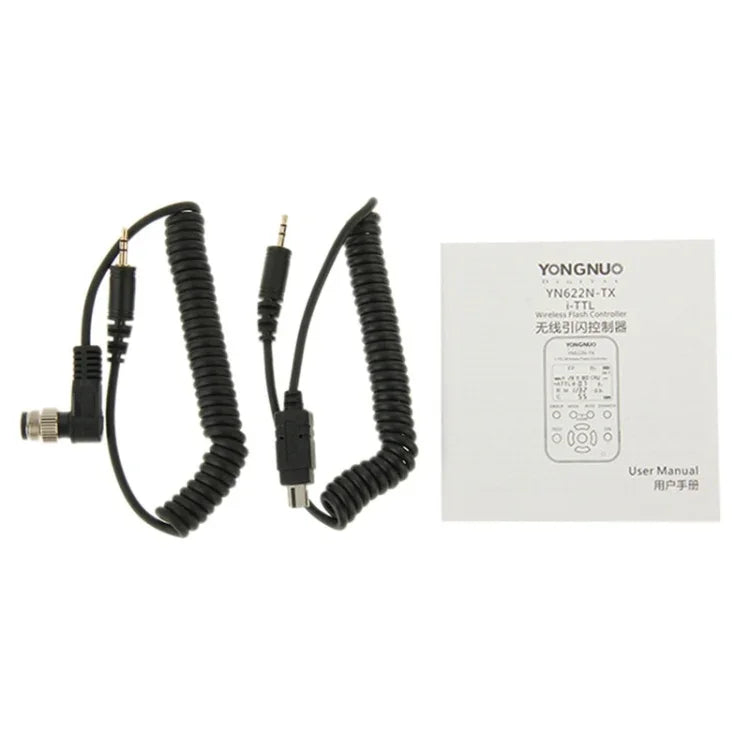 YONGNUO YN622N-KIT i-TTL ワイヤレスフラッシュトリガーコントローラー＋トランシーバーキット Nikonカメラ用, Nikon用