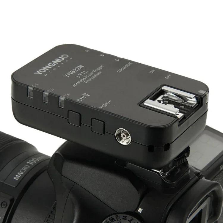 YONGNUO YN622N-KIT i-TTL ワイヤレスフラッシュトリガーコントローラー＋トランシーバーキット Nikonカメラ用, Nikon用