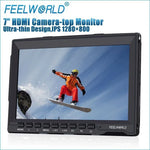 FEELWORLD FW-759 7インチスリムデザイン 1280 x 800 カメラフィールドモニター HDMI 1080P