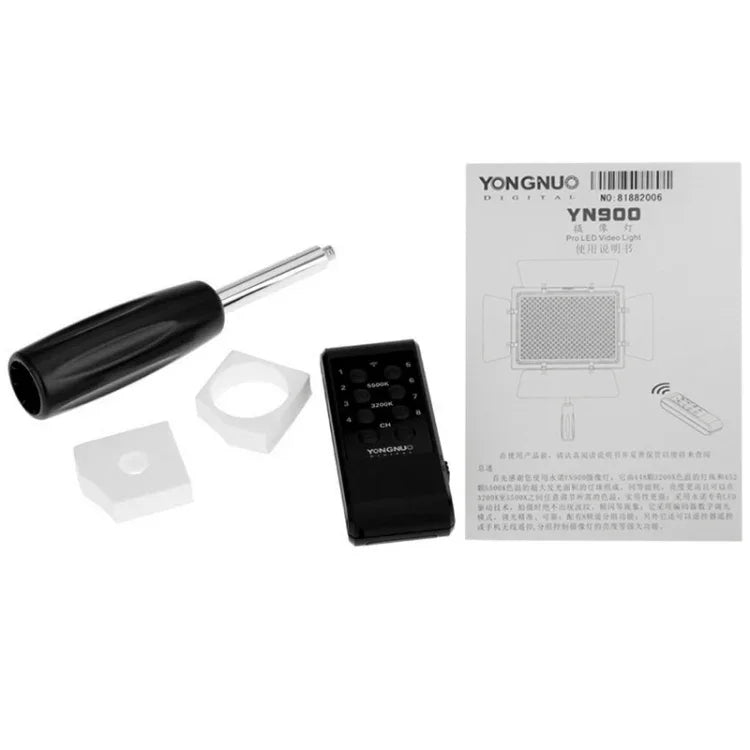 YONGNUO YN900 900個LED照明調光スタジオ 3200K-5500K ビデオライト、YN900
