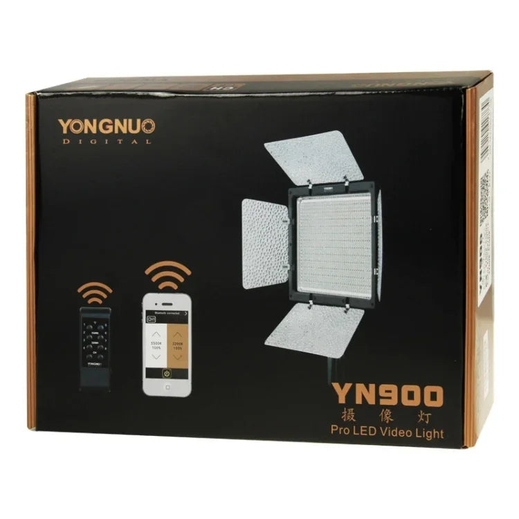 YONGNUO YN900 900個LED照明調光スタジオ 3200K-5500K ビデオライト、YN900