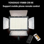 YONGNUO YN900 900個LED照明調光スタジオ 3200K-5500K ビデオライト、YN900