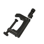 GoPro、Insta360、DJIおよびその他のアクションカメラ用三脚アダプター付きデスクトップ固定クランプホルダー、クランプサイズ：1 - 6 cm、テーブルクランプ