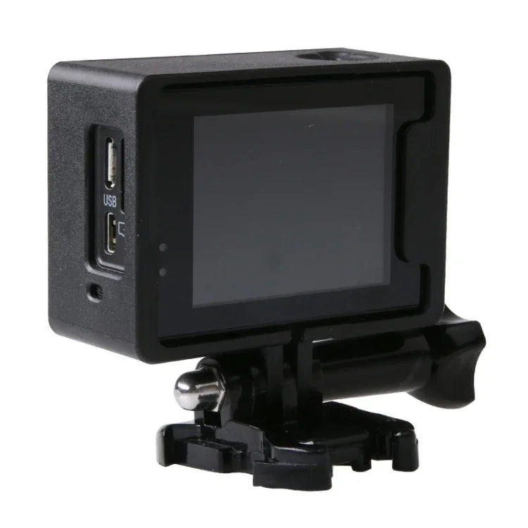 SJCAM SJ5000 & SJ5000 Wifi & SJ5000+ Wifi用バックル付き標準フレームマウント保護シェル、基本マウントおよびロングボルト、SJ5000