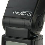 YN-560 III 超長距離ワイヤレスフラッシュスピードライト 金属ホットシュー付き Canon / Nikon / Pentax / Olympus DSLRカメラ用、YN-560 III