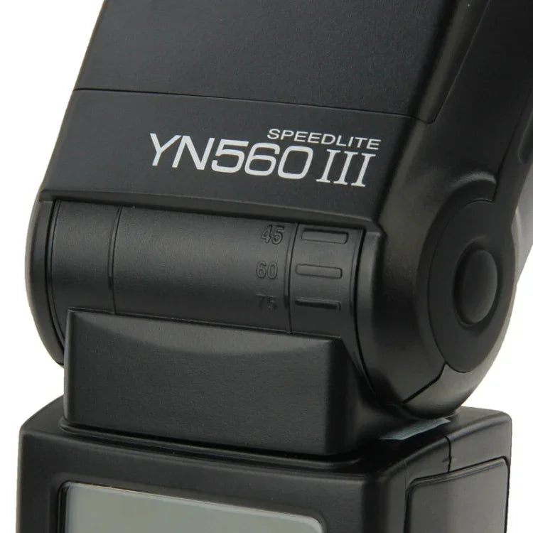 YN-560 III 超長距離ワイヤレスフラッシュスピードライト 金属ホットシュー付き Canon / Nikon / Pentax / Olympus DSLRカメラ用、YN-560 III