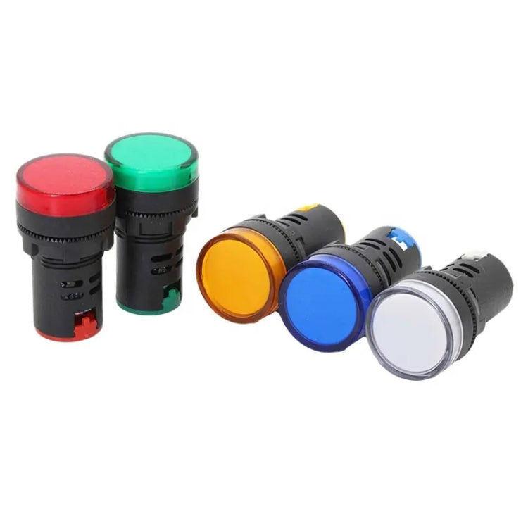 12V AD16-22D / S 22mm LED信号インジケーターライトランプ、12V