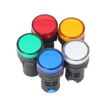 12V AD16-22D / S 22mm LED信号インジケーターライトランプ、12V