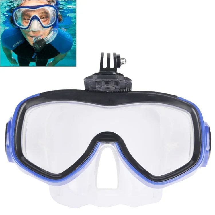 ウォータースポーツ ダイビング機器 ダイビングマスク 水泳用ゴーグル GoPro、Insta360、DJIおよびその他のアクションカメラ用、水泳用ゴーグル