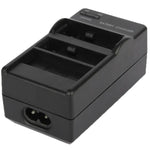 AHDBT-401 デジタルカメラ用ダブルバッテリーチャージャー + 車載充電器 + アダプター GoPro HERO4用、GP280-B
