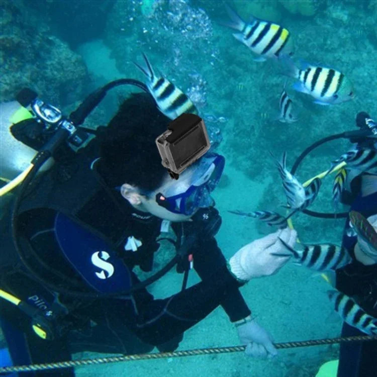 ウォータースポーツ ダイビング機器 ダイビングマスク 水泳用ゴーグル マウント付き GoPro、Insta360、DJIおよびその他のアクションカメラ用、マウント付き