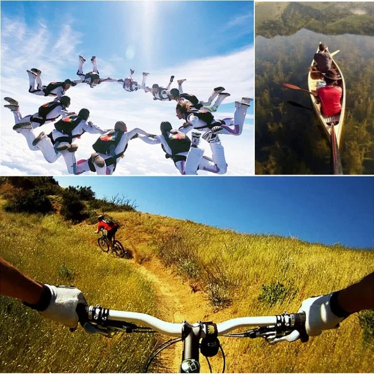 360度回転式 特殊スポーツ シングルショルダー DVチェストベルト GoPro、Insta360、DJIおよびその他のアクションカメラ用、シングルショルダーベルト