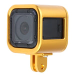 GoPro HERO5 Session / HERO4 Session / HERO Session用 CNCアルミ合金保護ケージ 保険付きバックカバー、HERO5 Session（ブラック）、HERO5 Session（シルバー）、HERO5 Session（レッド）、HERO5 Session（ゴールド）、HERO5 Session（グリーン）