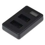 GP158-B LCDスクリーン デュアルバッテリーチャージャー GoPro HERO3+ /3 (AHDBT-301, AHDBT-302)用、充電容量表示、GoPro HERO3+ /3用