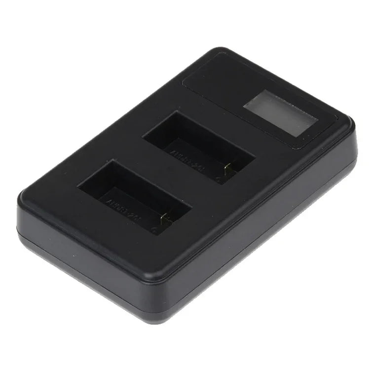 GP158-B LCDスクリーン デュアルバッテリーチャージャー GoPro HERO3+ /3 (AHDBT-301, AHDBT-302)用、充電容量表示、GoPro HERO3+ /3用