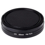 Xiaomi Xiaoyi 4K+ / 4K、Xiaoyi Lite、Xiaoyiスポーツカメラ用52mm UVフィルター レンズフィルター キャップ付き