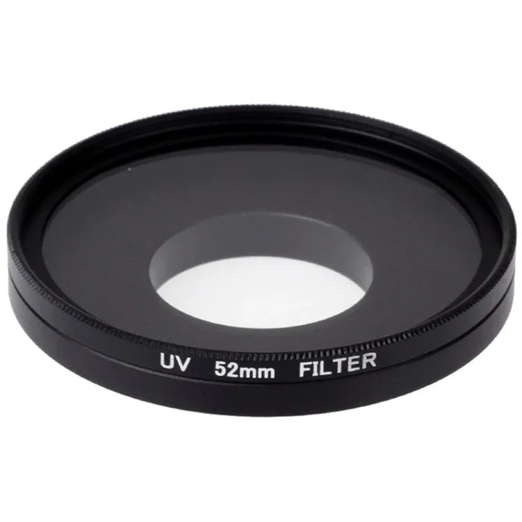 Xiaomi Xiaoyi 4K+ / 4K、Xiaoyi Lite、Xiaoyiスポーツカメラ用52mm UVフィルター レンズフィルター キャップ付き